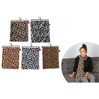 SCARF LADIES ANIMAL PRINTS