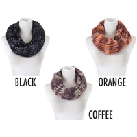 SNOOD SCARF ASST
