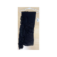 FASHION LACE SCARF BLACK