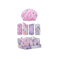 BLOOM SHOWER CAP 4ASST UN12