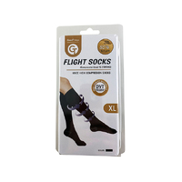 GT FLIGHT SOCKS KNEE HIGH BLACK XL