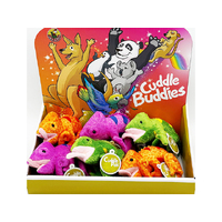 CUDDLE BUDDIES CHAMELEON 17CM 4ASST