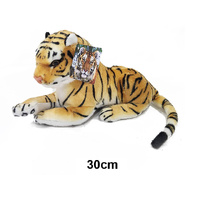 PLUSH TIGER 30CM YELLOW