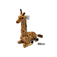 PLUSH GIRAFFE 45CM SITTING