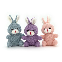PLUSH 14CM SOFT BUNNY COLLECTION 3ASST UN12
