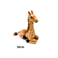 PLUSH GIRAFFE 30CM SITTING