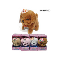 PLUSH PET LABRADOR ANIMATED 15X19CM