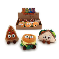CUTE DINNER FRIENDS 3ASST 10-13CM UN12