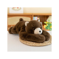 PLUSH TOY LYING BEAR 30CM