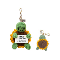 KNITTED ANIMAL TURTLE DAD