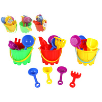 5PC BEACH DIGGER SET 3ASST