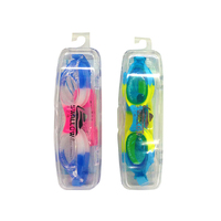 SWIMMING GOGGLES SILICON SOLD QTY12