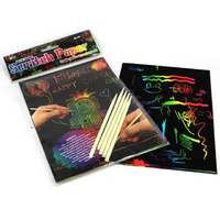 SCRATCH PAPER (5XA5 SHEETS&amp; STICK) SOLD QTY12