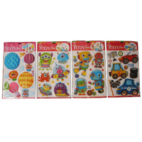 3D BOYS ROOM DECO 4ASST