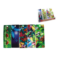 15CM 3D RAINFOREST BOOKMARKS UN80