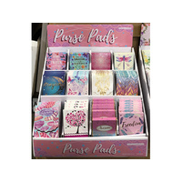 EMBOSSED PURSE PADS UNIT 72