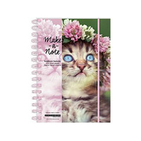 MAKE A NOTE KITTEN N WREATH