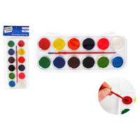 WATERCOLOUR PAINT SET 12PC