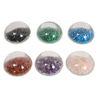 8CM GEMSTONE PAPERWEIGHTS 6ASST