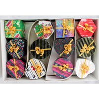 GIFT BOXES ASST SHAPES SOLD QTY24