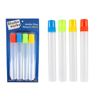 JUMBO GLUE PENS 4PK
