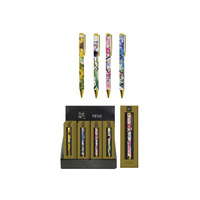 BUG ART FLORAL PEN 4ASST UN12