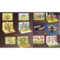 OWL 3D CARD 6ASST UN12