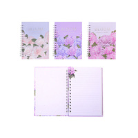 BLOOM SPIRAL NOTEBOOK 3ASST