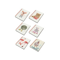 BREE MERRYN CUTIES A5 NOTEBOOK 6ASST
