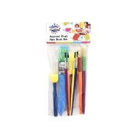 9PK ASST CRAFT ARTIST BRUSHES