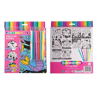 VELVET ART ACTIVITY PACK SOLD QTY6