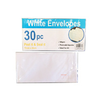 SELF SEAL ENVELOPES 30P