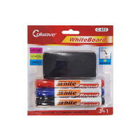 WHITE BOARD MARKER 3P + BRUSH