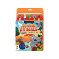 AUSSIE ANIMALS COLOURING ACTIVITY SET