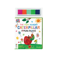 VERY HUNGRY CATERPILLAR FINGER PRINTS
