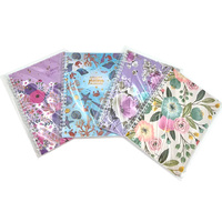 NOTEBOOK A5 80SHEETS 4ASST SOLD QTY8