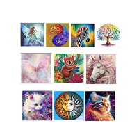 CANVAS DIAMOND ART 30X30CM 10ASST