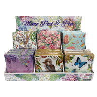 MEMO PAD AND PEN SET 6ASST UN18