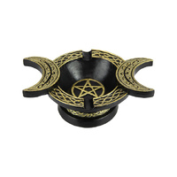 17CM TRIPLE MOON TRINKET HOLDER