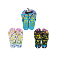 SUMMER FLIP FLOPS LADIES 4ASST SOLD QTY 12