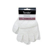 TENDER EXFOLIATING GLOVES 1 PAIR