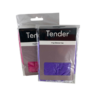 TENDER SHOWER CAP VINYL PINK/PURPLE UN12