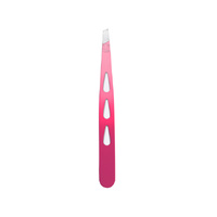 TENDER PRECISION SLANT TWEEZER PINK SOLD QTY6