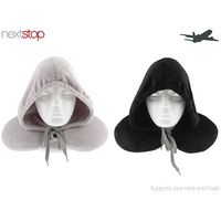 NEXT STOP TRAVEL HOODIE PILLOW