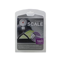 LUGGABLE SCALE W/TAPE MESAURE 32KG