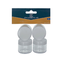 TRAVEL COSMETIC JAR 20ML 4PK