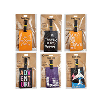 TRAVEL LUGGAGE TAG ASST SOLD QTY12