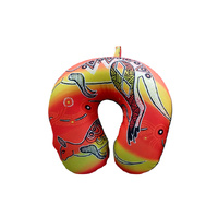 TRAVEL PILLOW DOT ART