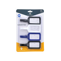 LUGGAGE TAGS 13X5CM 4PC