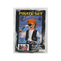 PIRATE COSTUME PLAY SET